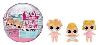 L.O.L. Surprise Baby Bundle Surprise - Collectible Dolls with a Baby Theme - Twins, Triplets or Pets with a Water Reveal - 2 or 3 Dolls Included - Great for Girls Ages 3+