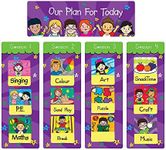 C.S. Kids Classroom SEN Timetable, Educational Classroom Decorations, School/Whiteboard Magnets for Teachers, Nurseries, Schools - Visual Timetable (30 Magnets)