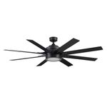 Honeywell Ceiling Fans 51473-01 Xerxes Ceiling Fan, 62, Matte Black