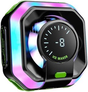 Cubonic HK-5 Pro Magnetic/Detachable Grip Phone Cooler Fun for Gaming, Cell Phone Cooler for iOS/Android Semiconductor Heatsink Cooling Fan