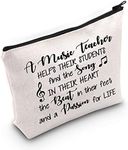 Music Teacher Makeup Bag Gift Music