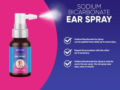 Knoxzy Ear Wax Remover Spray 10ml – Gentle Ear Cleaning Solution