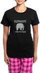 CafePress Elephant Happy Women's Da