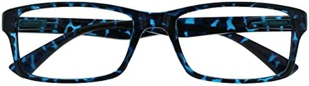 The Reading Glasses Company Blue Tortoiseshell Readers Designer Style Mens Womens R92-3 +2.00