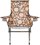 Big Agnes Big Six Armchair - High & Wide Luxury Camp Chair, Wood