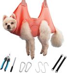 DaizySight Pet Grooming Hammock Supplies Kit for Cats, Small Puppies and Mini Dogs - Size: XS, Hanging Sling for Nail Trimming Cutting