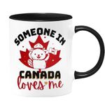 anadian Gift Mug Someone in Canada Loves Me Coffee Mug Gift from Family in Canada Long Distance Relationship Gift Boyfriend Girlfriend Coffee Mugs Canadian Gift for Women Gift