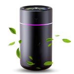 Portable Mini Air Humidifier,USB Diffuser with Colorful Cycling Light,2 Mist Modes and Auto Shut-Off,Car Purifier is Super Quite for Home Bedroom Office Car