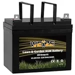 WEIZE Lawn & Garden AGM Battery, 12