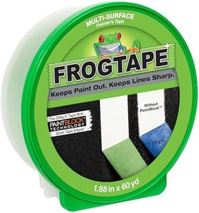 FrogTape Multi-Surface Painter's Masking Tape, 48 mm x 55 Meter, Green, Single Roll