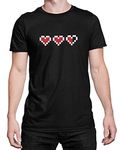 Luxyl Unisex Taken Damage T-Shirt Black XX-Large