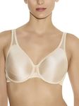 Wacoal Women's Basic Beauty Underwire Bra Full Coverage, Naturally Nude, 40H US
