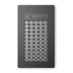 AC Infinity Grinder Card, Black Aluminum Milling Tool with Manual Grater Surface for Pepper, Spices, and Tea