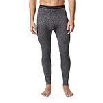 Stanfield's Men's Two Layer Merino Wool Baselayer Long John, Charcoal Mix, Large