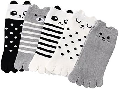 TESOON Girl's Animal Soft Tube Finger Toe Socks 3-6 Years