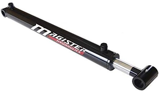 Magister Hydraulics Double Acting Hydraulic Cylinder - Universal Hydraulic Cylinder 2.5" Bore 23.5" Stroke - Heavy Duty Hydraulic Cylinders (2.5x23.5)