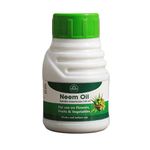 TrustBasket Neem Oil for Plants (100ml) - Organic Pesticide to Reduce Harmful Pest and Fungus from All Kinds of Plants Like Herbs, Flowers and Veggies