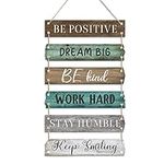 6 Pieces Rustic Wall Hanging Plaque