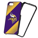 FOCO Forever Collectibles NFL 2-Piece Snap-On iPhone 5/5S Polycarbonate Case - Retail Packaging - Minnesota Vikings