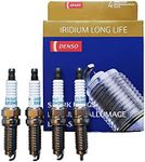 DENSO # 3461 IRIDIUM LONG LIFE Spark Plugs -- SXU22HCR11S ----- 4 PCSNEW