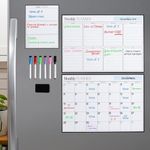 Magnetic Dry Erase Calendar Bundle 