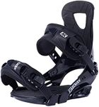 XCMAN Outdoors All-Mountain Snowboard Binding | Boot Size 9-12 (Black, L)