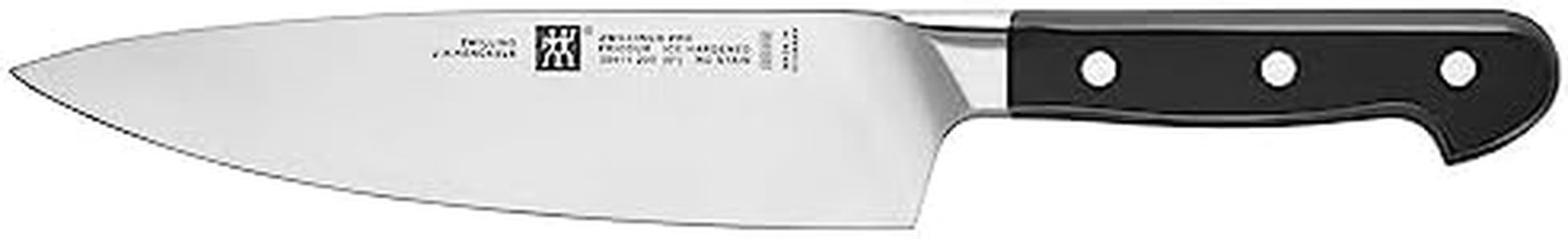 Zwilling Pro Traditional Chef's Knife, Steel, Silver/Black, 20 x 5 x 5 cm