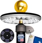 Deneve Deluxe Solar Flag Pole Light