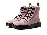 Dr. Martens Combs Casual Boot Chalk Pink Hi Suede Wp UK 7 (US Women's 9) M