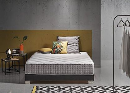 SIMPUR: Colchón con Sistema DE AUTOENFRIAMIENTO | 200x200 cm | Altura 19 CM | ORTOPÉDICO | ERGONÓMICO | ANATÓMICO | con PARTÍCULAS DE GRAFENO Carbono DE ÚLTIMA GENERACIÓN