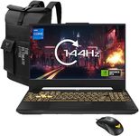 ASUS TUF Gaming F15 FX507VU 15.6-inch FHD (Intel Core i7-13620H (13th Gen), 16GB DDR5 RAM, 512GB SSD, NVIDIA GeForce RTX 4050 6GB GDDR6, Windows 11 Home) includes FREE ASUS Backpack & TUF Gaming Mouse