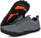 Hike Barefoot Shoes Men Women,Minimalist Footwear Shoes Zero Drop Wide Toe Box Barefoot Grounded Sneakers for Hiking Walking Running