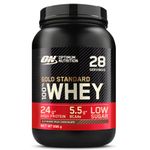 Optimum Nutrition Gold Standard 100% Whey Muscle Building and Recovery Protein Powder With Naturally Occurring Glutamine and BCAA Amino Acids, Extreme Milk Chocolate Flavour, 28 Servings, 896 g