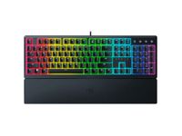 Razer Ornata V3 Gaming Keyboard: Low-Profile Keys - Mecha-Membrane Switches - 10-Zone RGB Lighting - Spill-Resistant - Magnetic Wrist Wrest - Classic Black - Rz03-04460100-R3M1