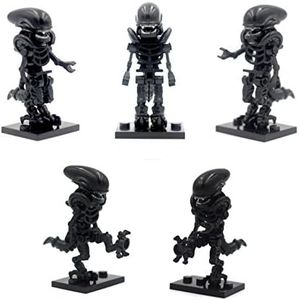 Magma Brick. ☣ Alien mini figure ☣ inspiré par XENOMORPH compatible avec LEGO Jeux de construction