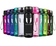 Super Sparrow Sports Water Bottle - 500ml - Non-Toxic BPA Free & Eco-Friendly Tritan Co-Polyester Plastic - For Running, Gym, Yoga, Outdoors and Camping