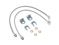 89702 Brake Line 26" Compatible for 97-06 4WD Jeep Wrangler TJ; 04-06 4WD Jeep Wrangler TJ Unlimited; 87-95 4WD Jeep Wrangler YJ; 84-01 4WD/2WD Jeep Cherokee XJ.