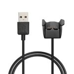 kwmobile USB Cable Charger Compatible with Garmin Vivosmart HR Plus/Approach X40 Cable - Charging Cord for Smart Watch - Black