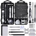 TOPWAY PC Precision Screwdriver Set: 122 PCS Electronics Repair Tool Kit Mini Magnetic Screwdriver Kit for Computer Laptop iPhone MacBook