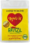 RED PARROT - LOVE IT BRAZIL - PREMIUM SINGLE ORIGIN - MEDIUM LIGHT ROAST - 500G