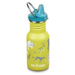 Klean Kanteen Kid Classic Narrow 12oz (w/Sippy Cap) Safari