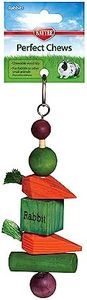 Kaytee Perfect Chews Hanging Wood Chew Toy for Pet Rabbits and Other Small Animals