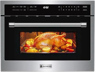 AAOBOSI 24 Inch Built-in Microwave Convection Oven,1.6Cu.Ft Air Fryer Combo