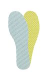 Double Latex Foam Layer Unisex Shoe Insoles Inserts Neutralizing Odours, Kaps Duo Latex, 37 EUR / 4 UK / Women, Multicolour