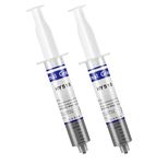 FEDUS Silicone Heatsink Compounds Thermal Grease Paste ISOL 6 Heat Sink Compound for CPU and Chipsets Graphics Card LED IC Pack of 2