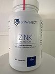 FürstenMED® 180 Zinc Capsules - 25mg of Pure Zinc from Zinc-Bisglycinate with L-Histidine & Copper - Vegan & Additive-Free