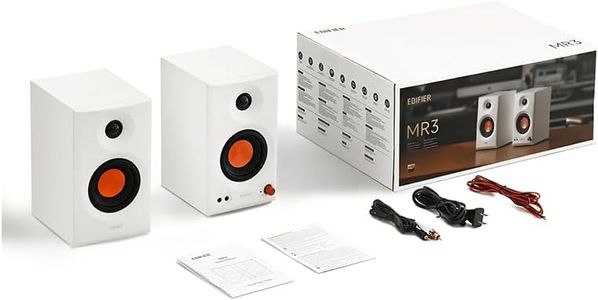 Edifier MR3 Studio Monitor Speakers – White