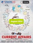 vision ias August english medium current affairs 2024