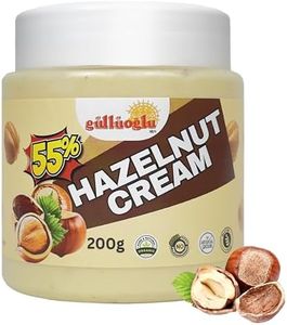 Gulluoglu Hazelnut Cream – Premium Turkish Hazelnut Spread, 7oz (200g) All-Natural, Rich & Creamy, No Palm Oil, Traditional Turkish Dessert