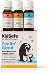 Plant Therapy KidSafe Feelin' Good Essential Oil Blend Set, Includes: Germ Destroyer, Immune Boom, Sniffle Stopper 100% Pure, Undiluted, Natural Aromatherapy 10 mL (1/3 oz)